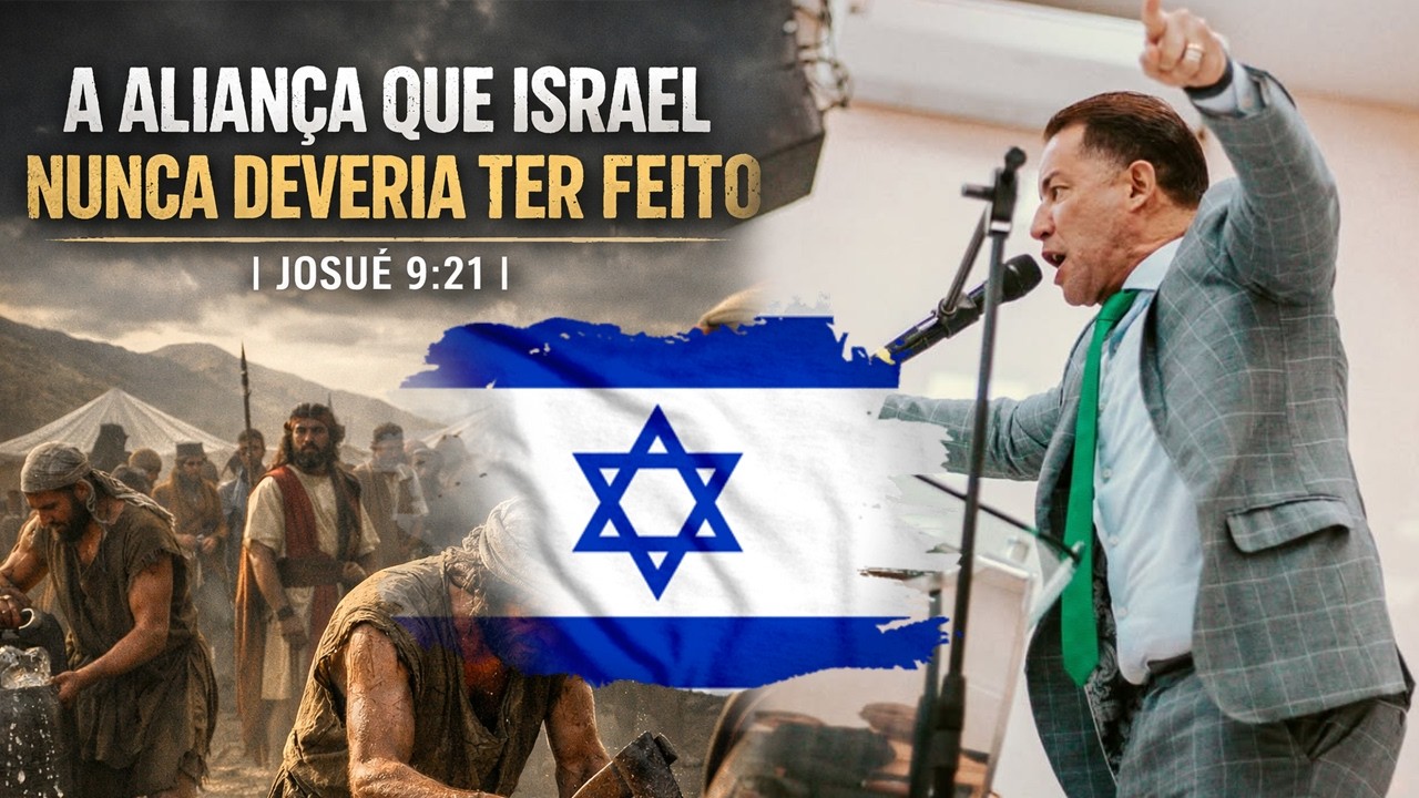 A Aliança que Israel Nunca Deveria Ter Feito (Josué 9:21) | Pr. Gilmar Fiuza