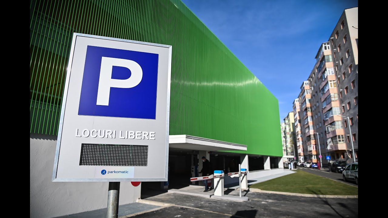 Parcarea de mare capacitate din cartierul Hipodrom, dată în folosință