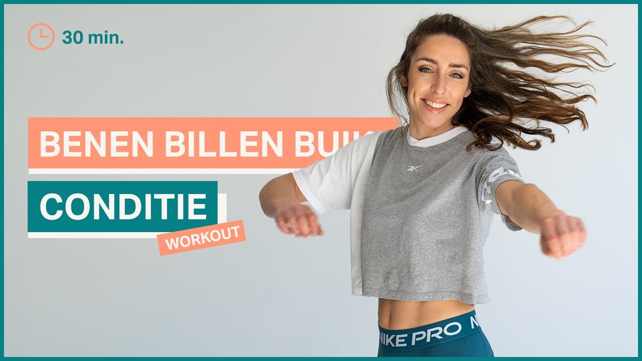 BBB conditie workout | 30 minuten en 300+ calorieën verbranden | The Joy workout