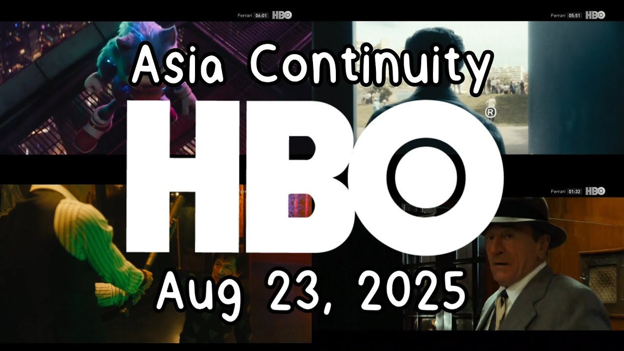 HBO ASIA Continuity | Aug 23, 2025