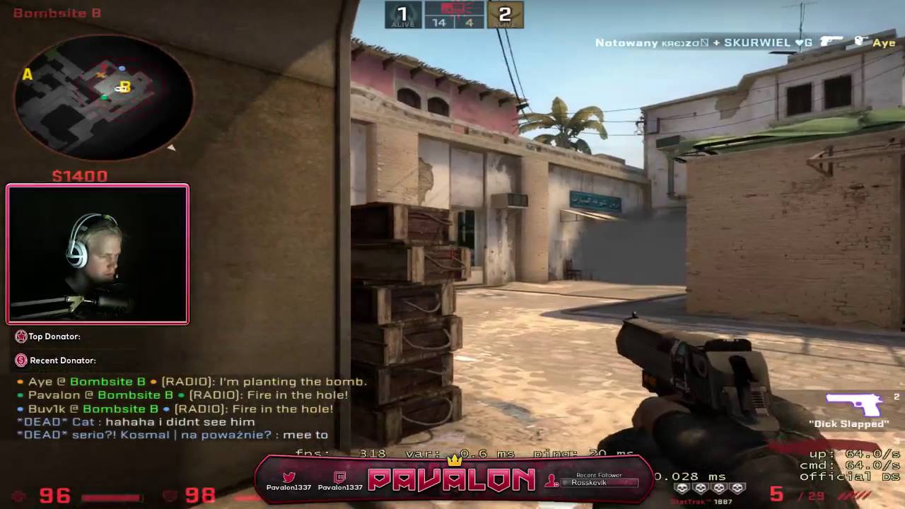 CS:GO | Deagle ace @ mirage
