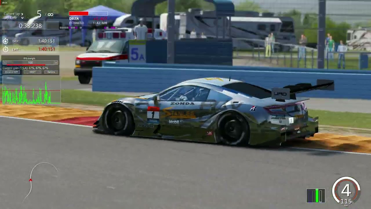 Assetto Corsa URD JT5 NSZ 2021 Watkins Glen 1:39.070