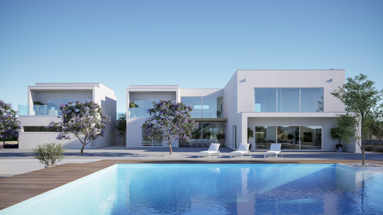 D5 Render 2.6 - Modern house in nature