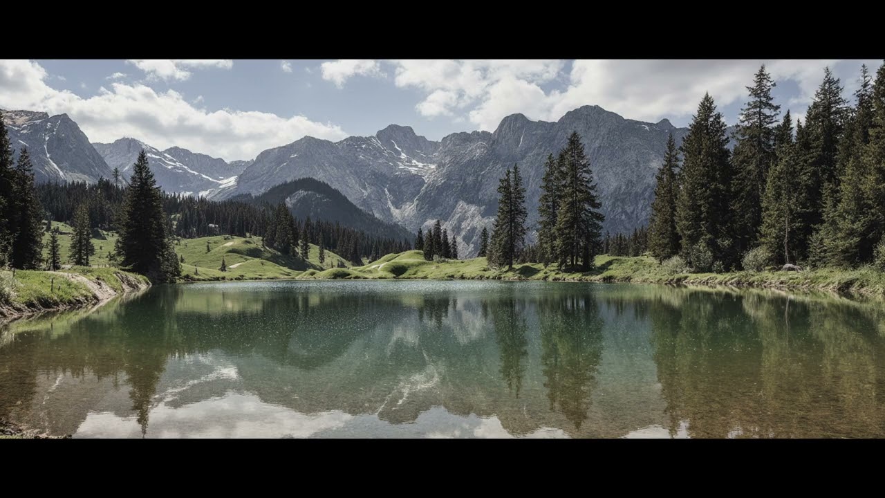 [Playlist] Sitting next to the lake for chilling with Lofi music background.  🏞