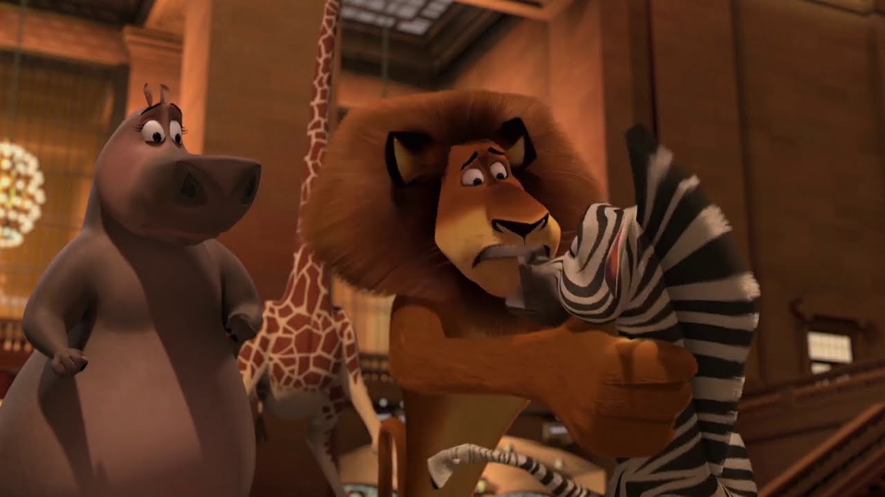 DreamWorks Madagascar em Português | Fuga de Marty | Desenhos Animados