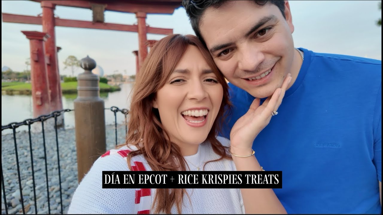 Día en Epcot + Rice Krispies treats caseros
