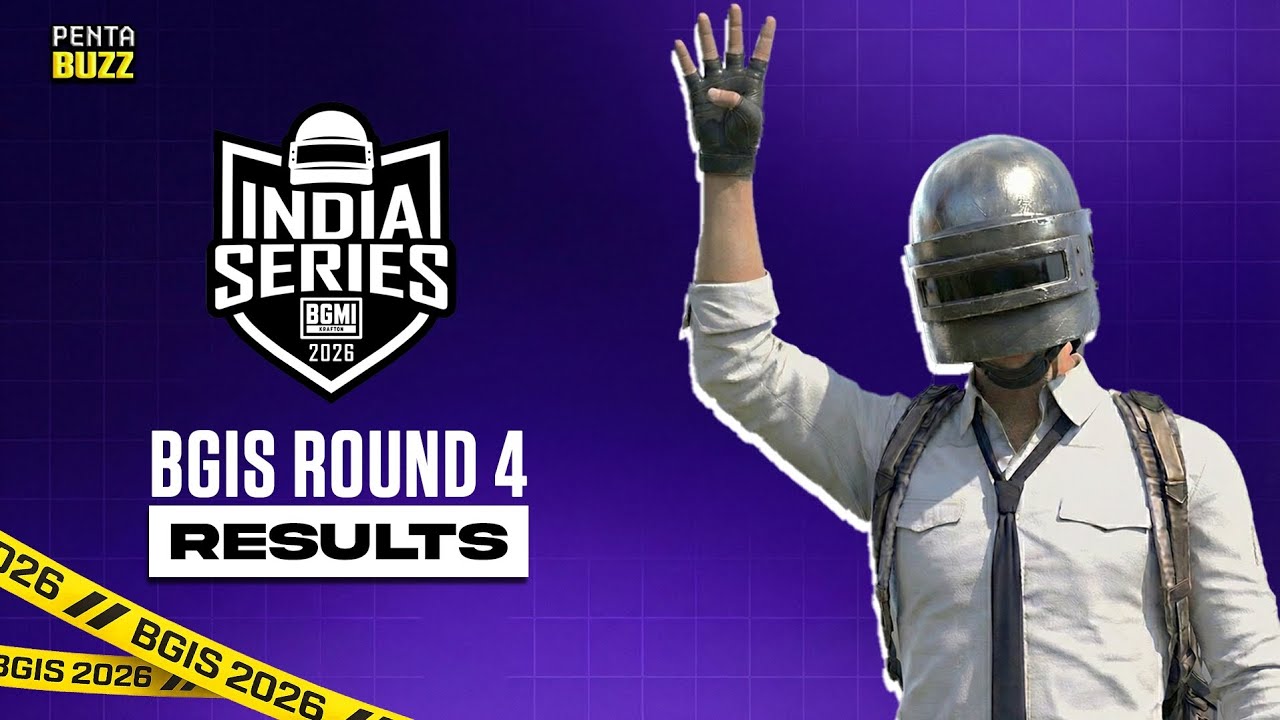 BGIS 2026 Round 4 Results 🏆 #bgis2026 #bgmi #Bgmiesports #godlike #revenantxspark   