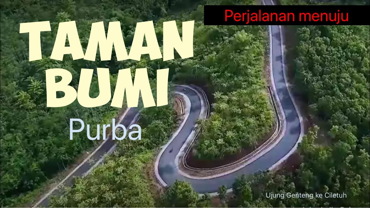 Perjalanan ke TAMAN BUMI PURBA -Jalan ujung genteng ke geopark ciletuh pulau kunti karang kontol