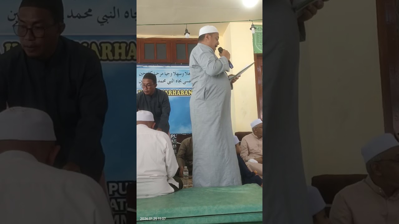 pembacaan manaqib di acara haul habib yusuf
