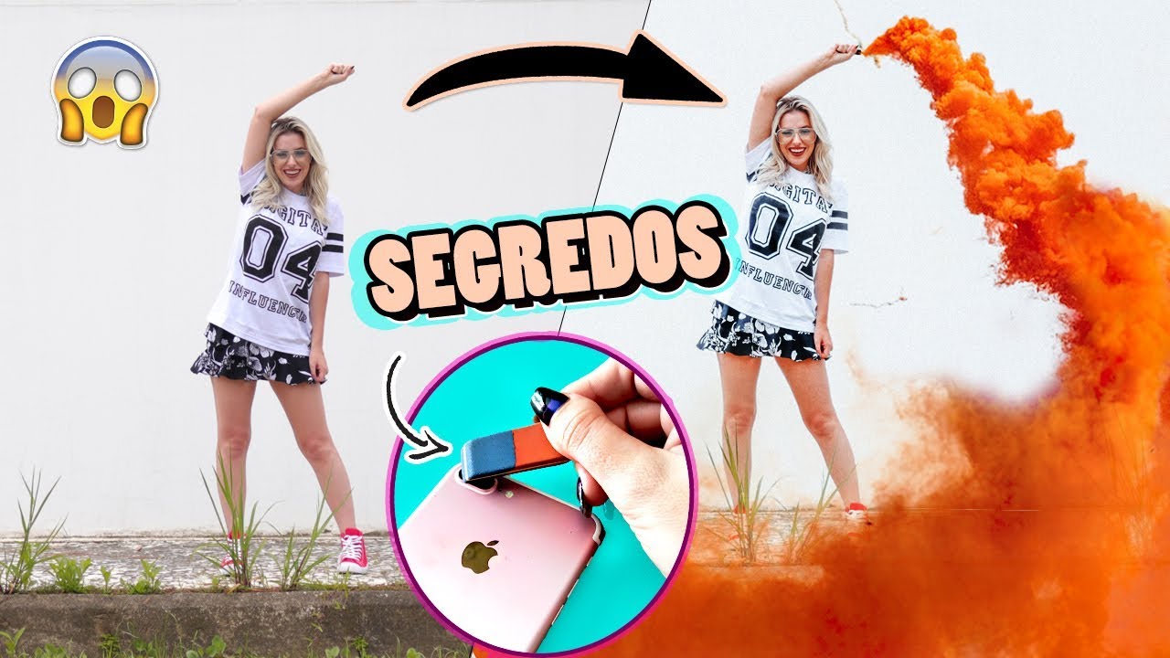 TRUQUES SECRETOS DA FOTO COM CELULAR #1 | Amanda Domenico