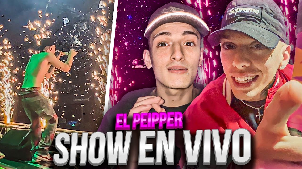 SHOW DEL PEIPPER!!😎 // TIRAN CELULARES AL ESCENARIO!!