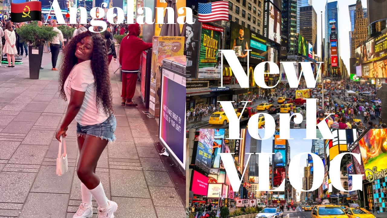 Nova York VLOG 🇦🇴🇺🇸/ Mandei os Americanos cantar uma música Angolana vê como foi/ #angola #eua