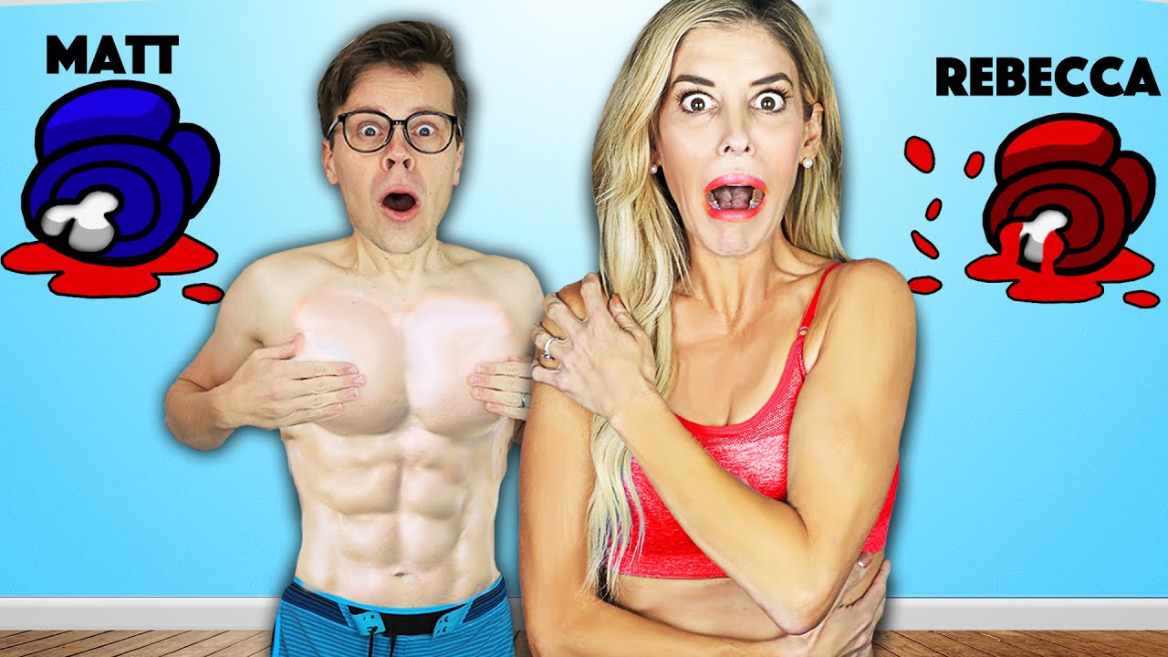 If You LOSE in Among Us You Have To REMOVE A LAYER OF CLOTHING Challenge - Zamfam Gaming