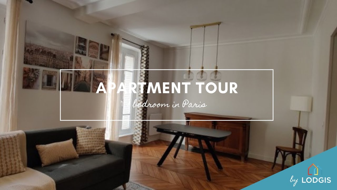 Apartment Tour // Furnished  47m2 in Paris – Ref : 21124581
