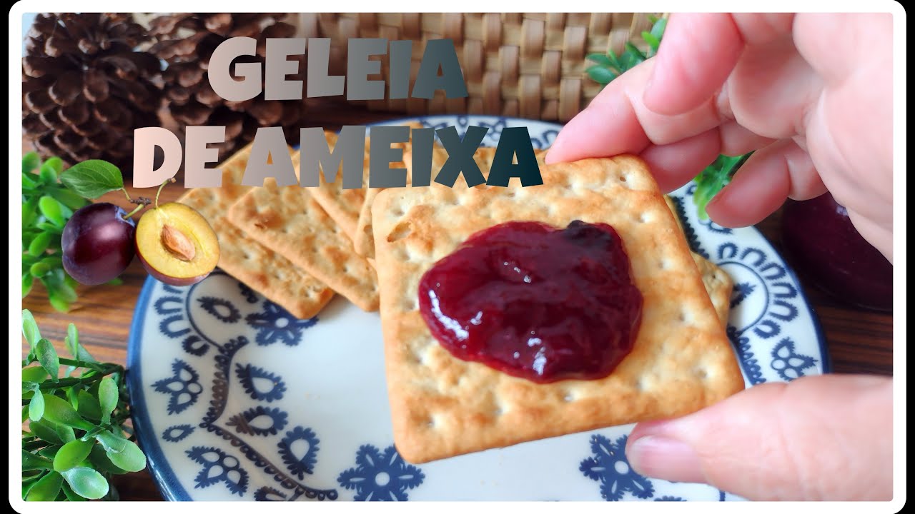 Geleia de ameixa super fácil de fazer