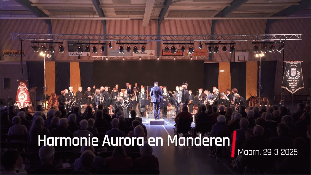Concert Harmonie Aurora en Manderen op 29 maart 2025