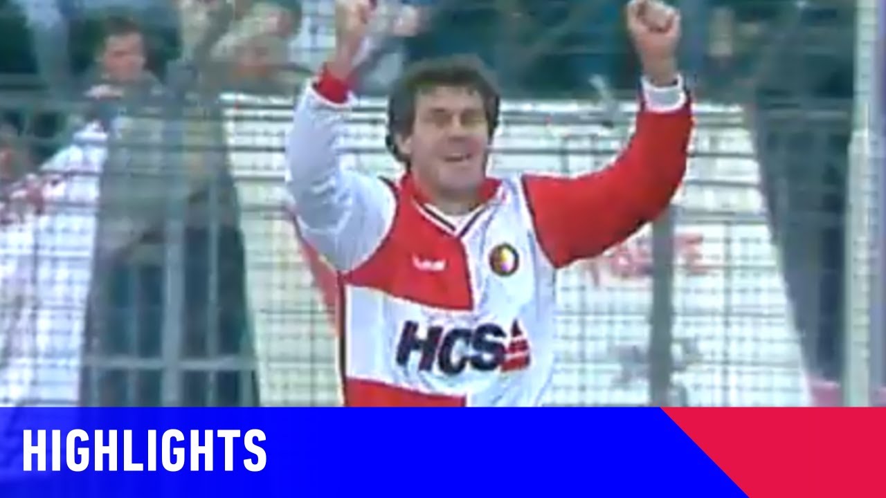 Feyenoord DOMINEERT | Feyenoord - PSV (03-12-1989) | Highlights