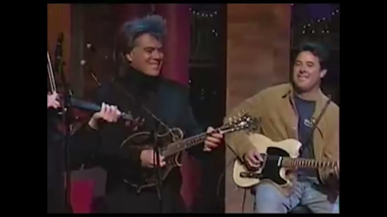 Earl Scruggs & Steve Martin - Foggy Mountain Breakdown (Live on Letterman)