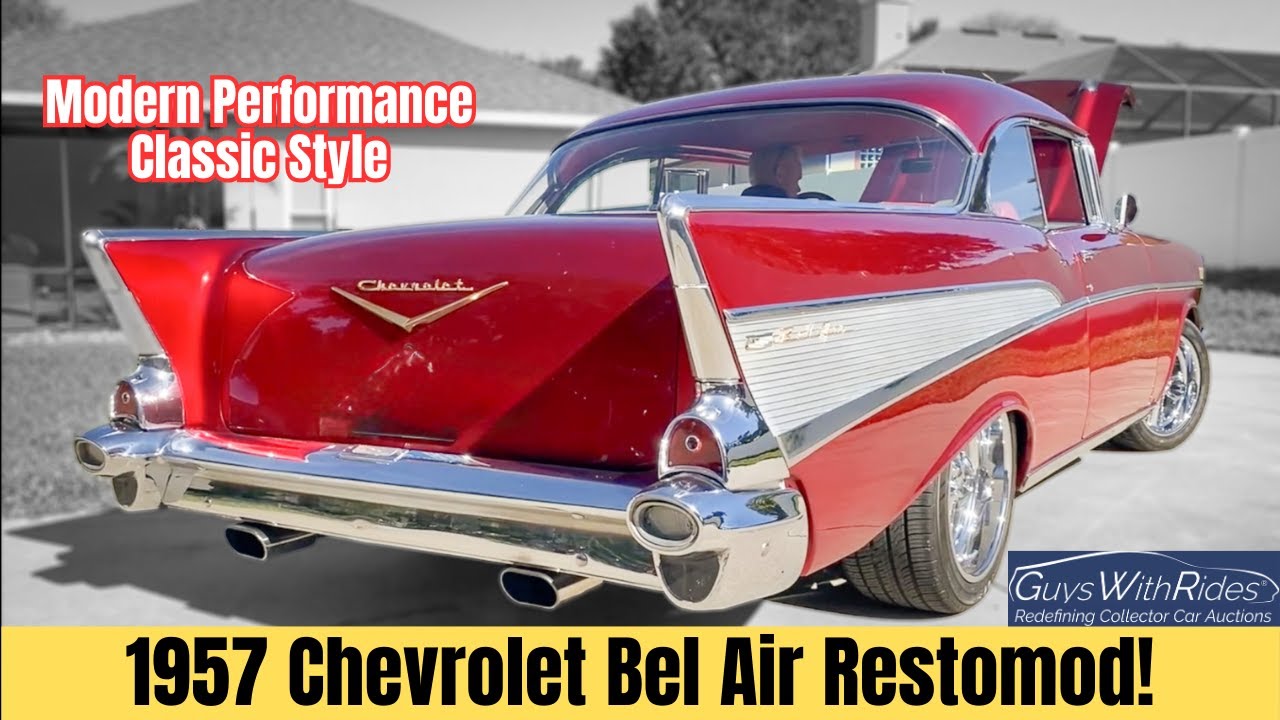 This 1957 Bel Air Restomod Just Hit the Auction Block
