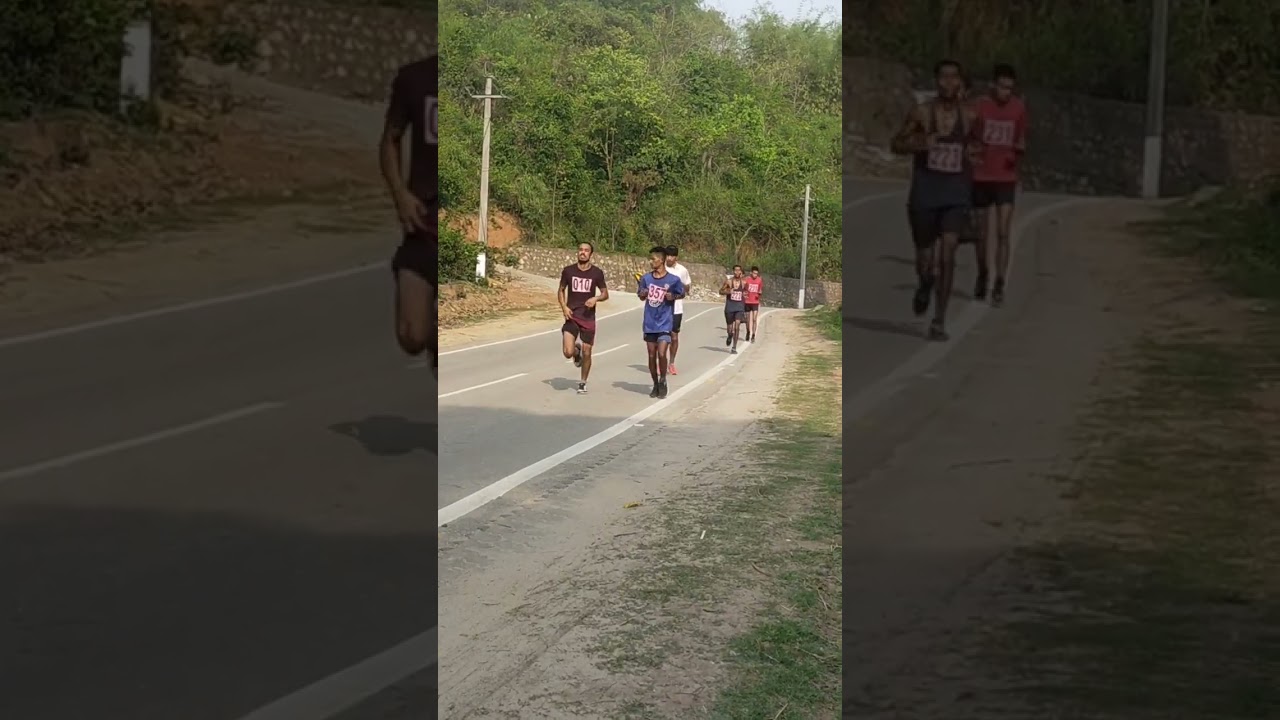 26km walking test 🏃🏾&zwj;♂️ forest grade-1 forest guard #forest #forestguard