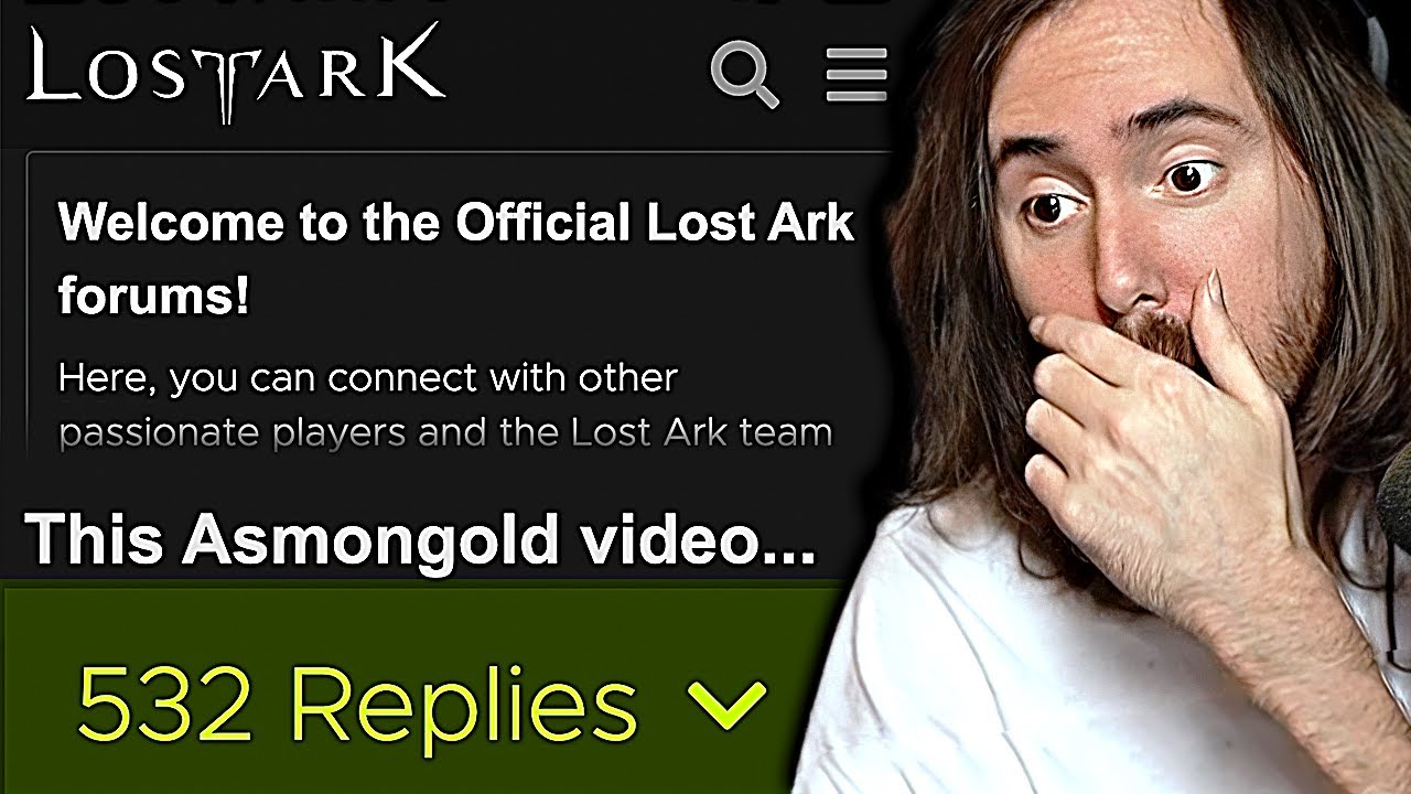 Asmongold Finds The Angriest Thread on the Lost Ark Forums