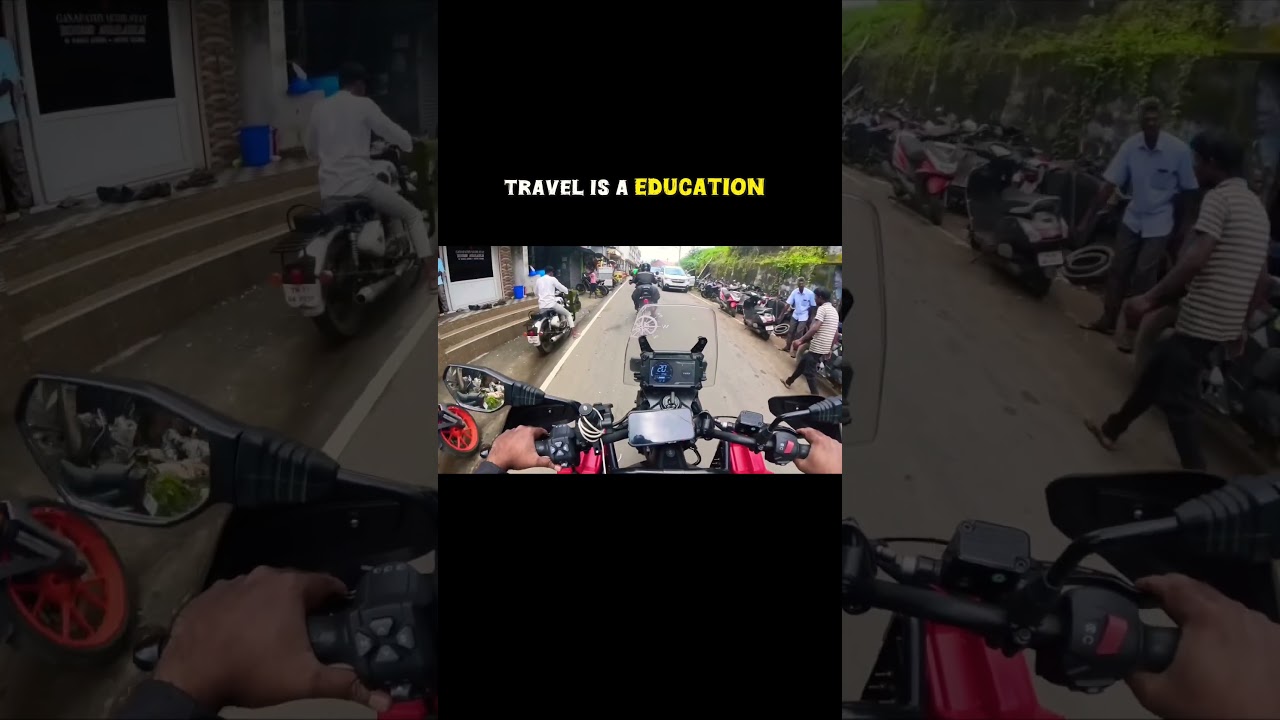 Travel is a education 