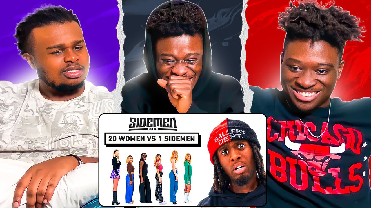 20 WOMEN VS 1 SIDEMEN: KAI CENAT EDITION REACTION