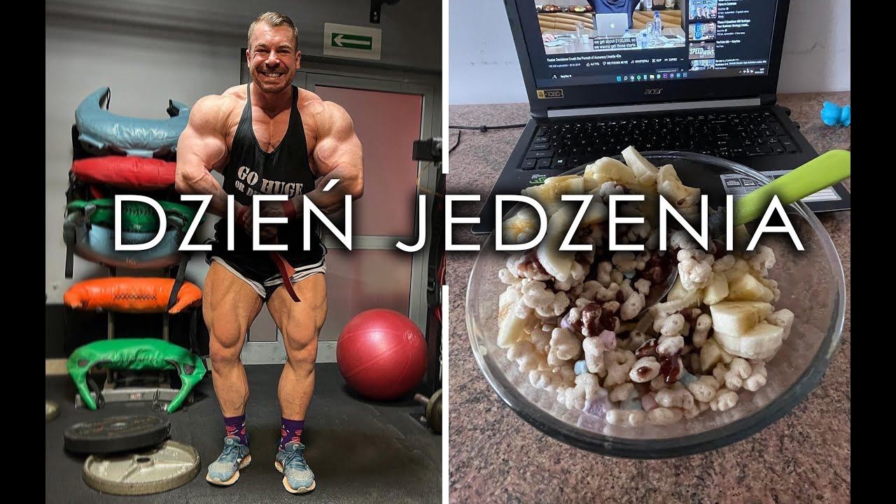 DZIEŃ JEDZENIA 3228KCAL - DIETA NA MINICUT'CIE