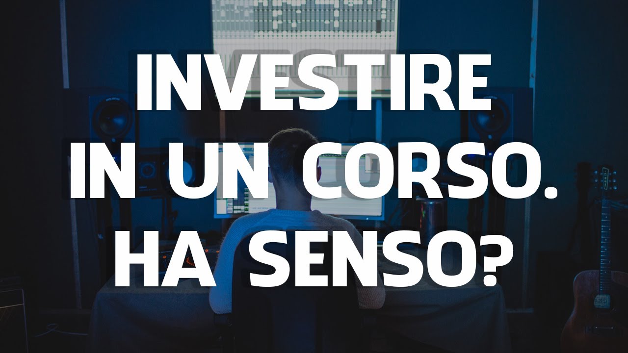 STUDIARE AUDIO NEL 2020 (La Mia Opinione su Corsi, Percorsi e Formazione)