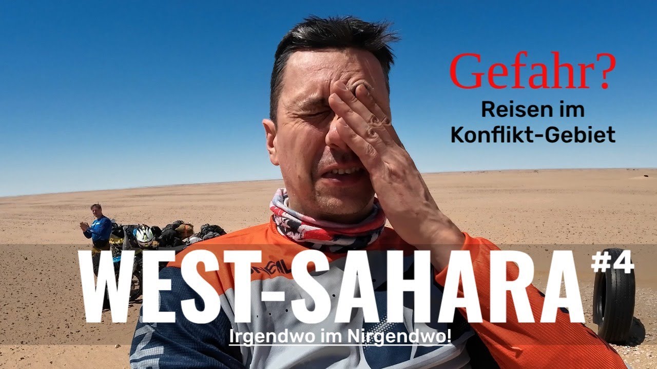 Trotz Reisewarnung mit dem Motorrad durch die Westsahara / Marokko 2025 (EP 4)