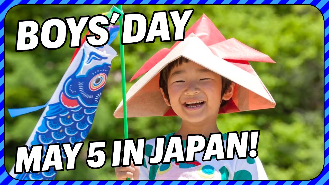 May 5th is a Day Just for Children in Japan!