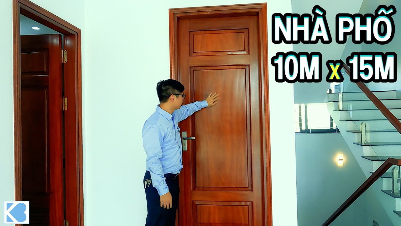 Nhà mặt phố 4 tầng hiên đại - 10m x 15m 10m mặt tiền | Kiến Trúc Kinh Bắc
