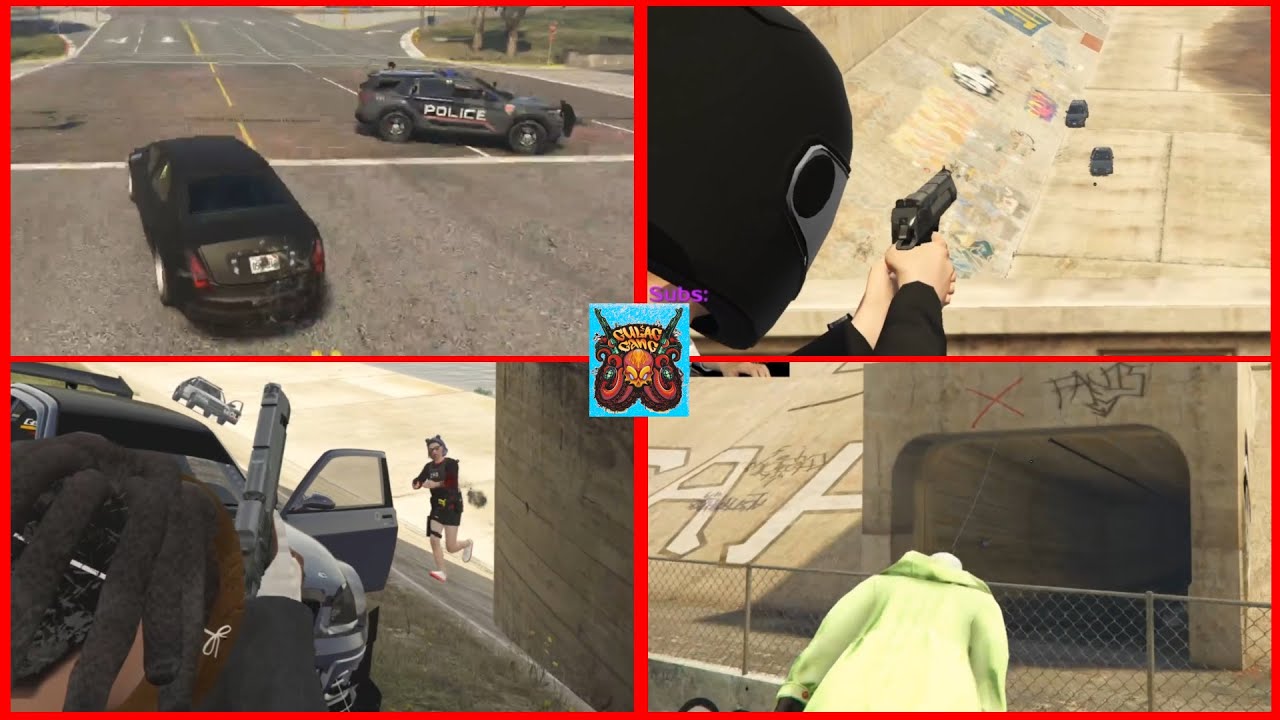GG vs PD fight in Canals during Meth Run