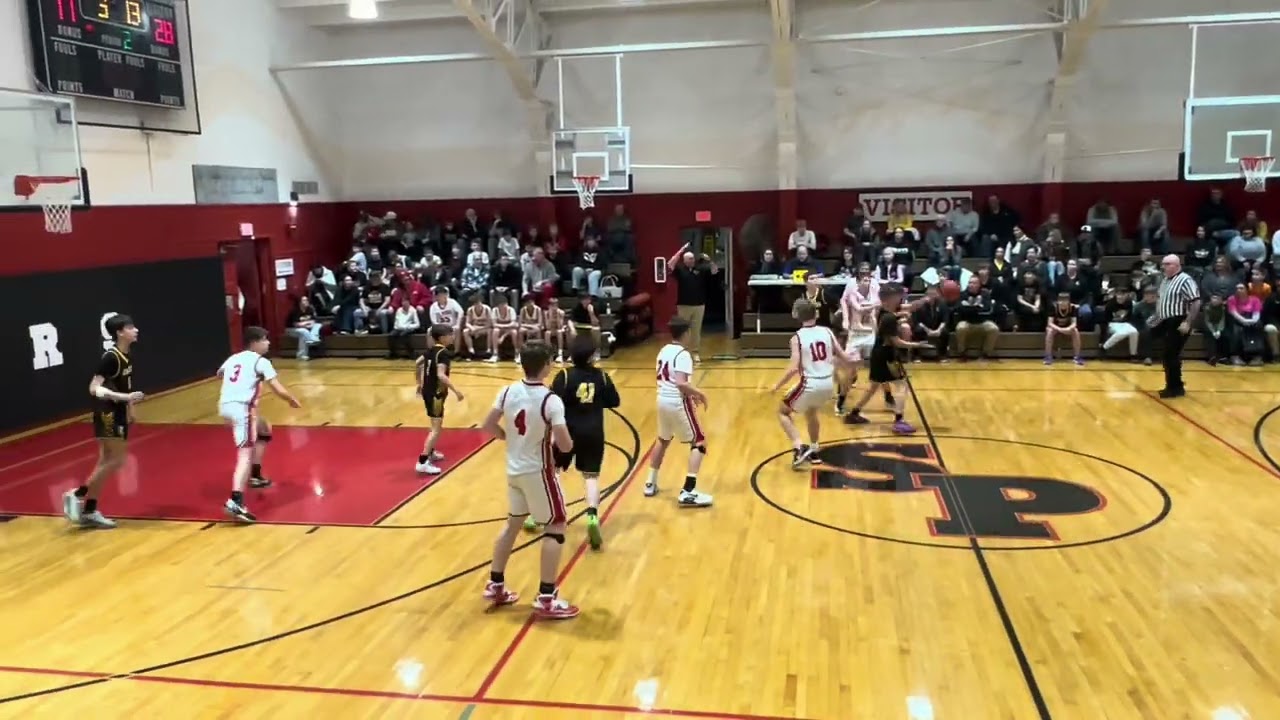 1/22/26 3rd quarter 8th grade basketball vs. Monroeville 