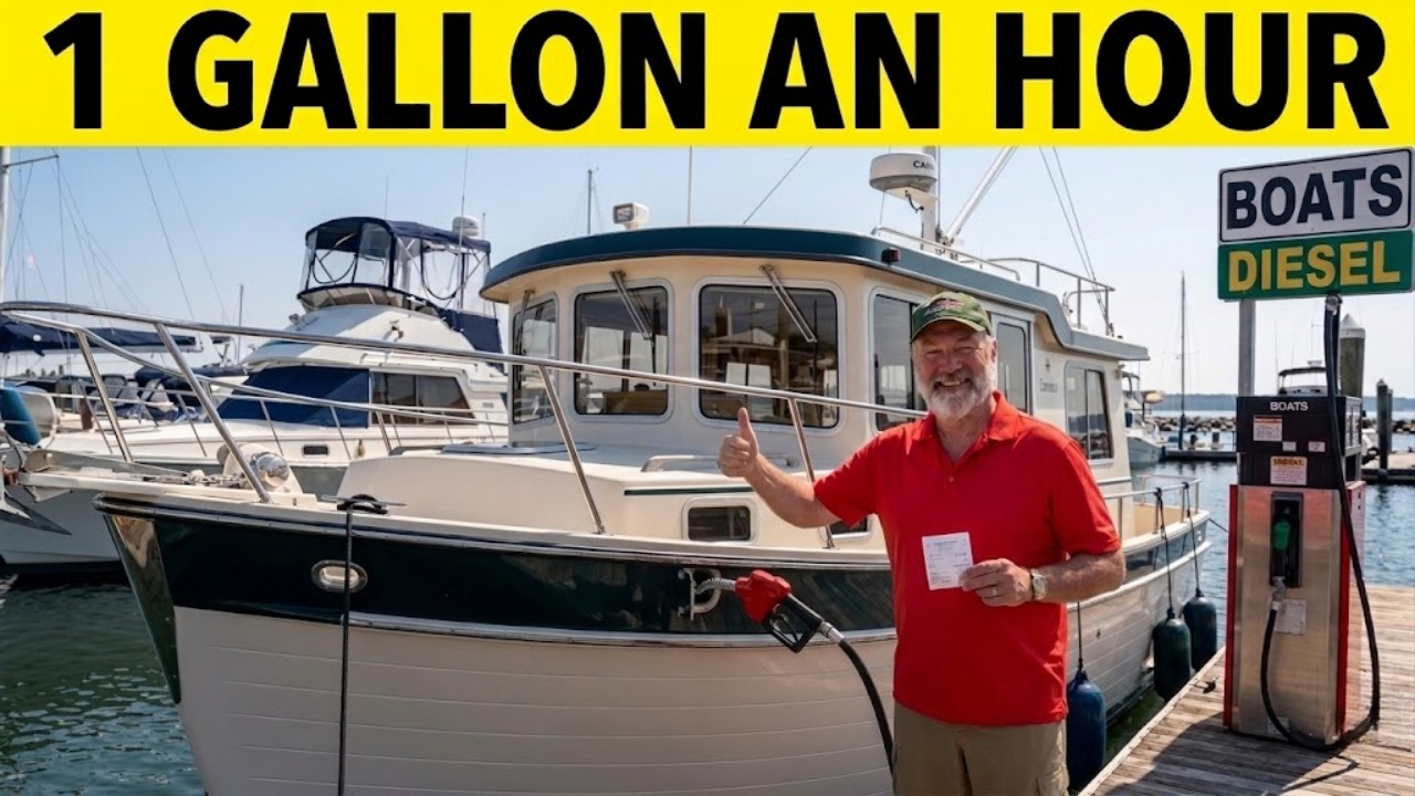 6 Trawlers That Barely Visit the Fuel Dock