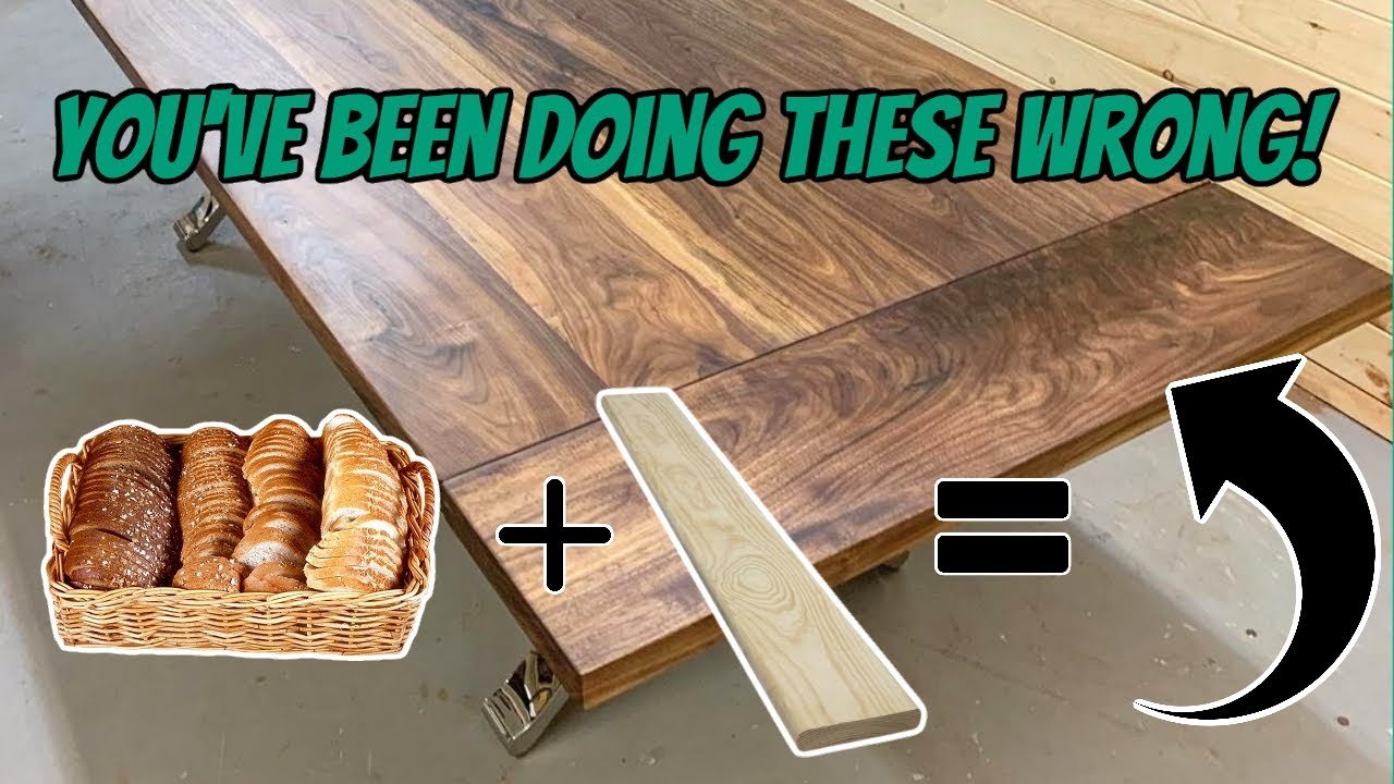The Trick to Building Breadboard Ends || You'll Love This Quick and Easy Method!