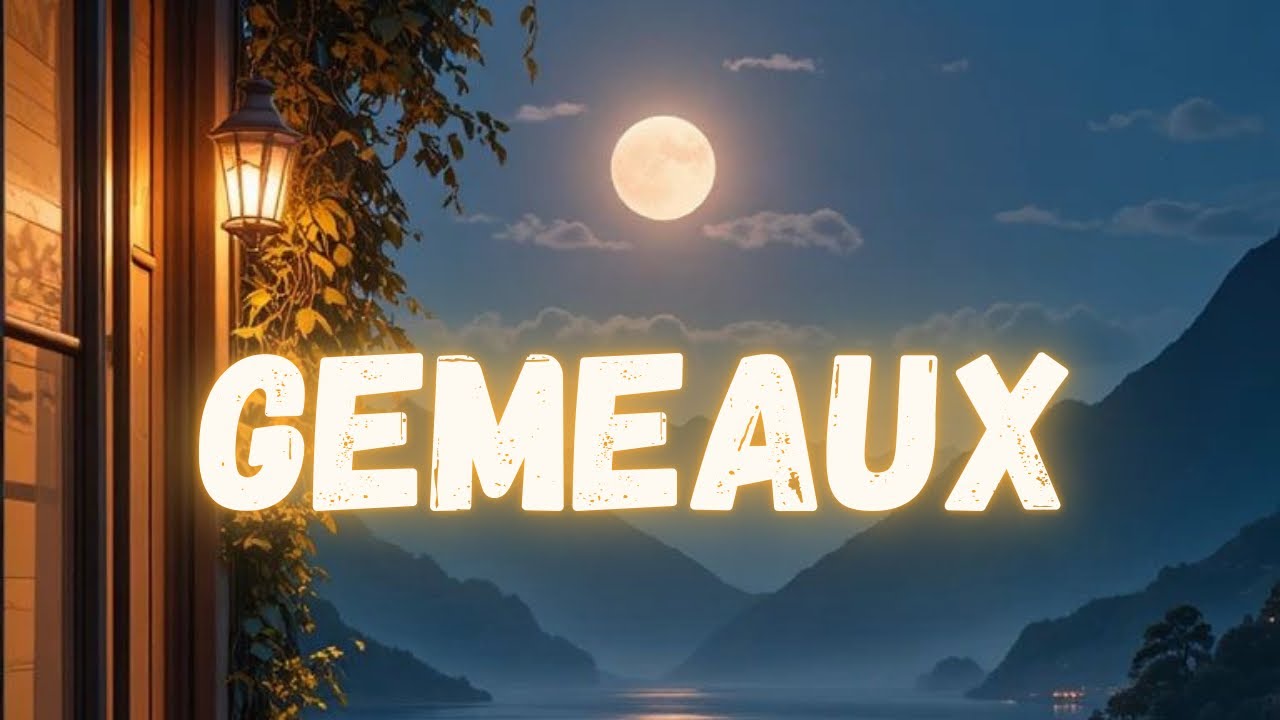 GEMEAUX  💯DEPUIS 40ANS J’AI JAMAIS VU COMME CE TIRAGE QUI M’A FAIT PLEURER AUTANT‼️