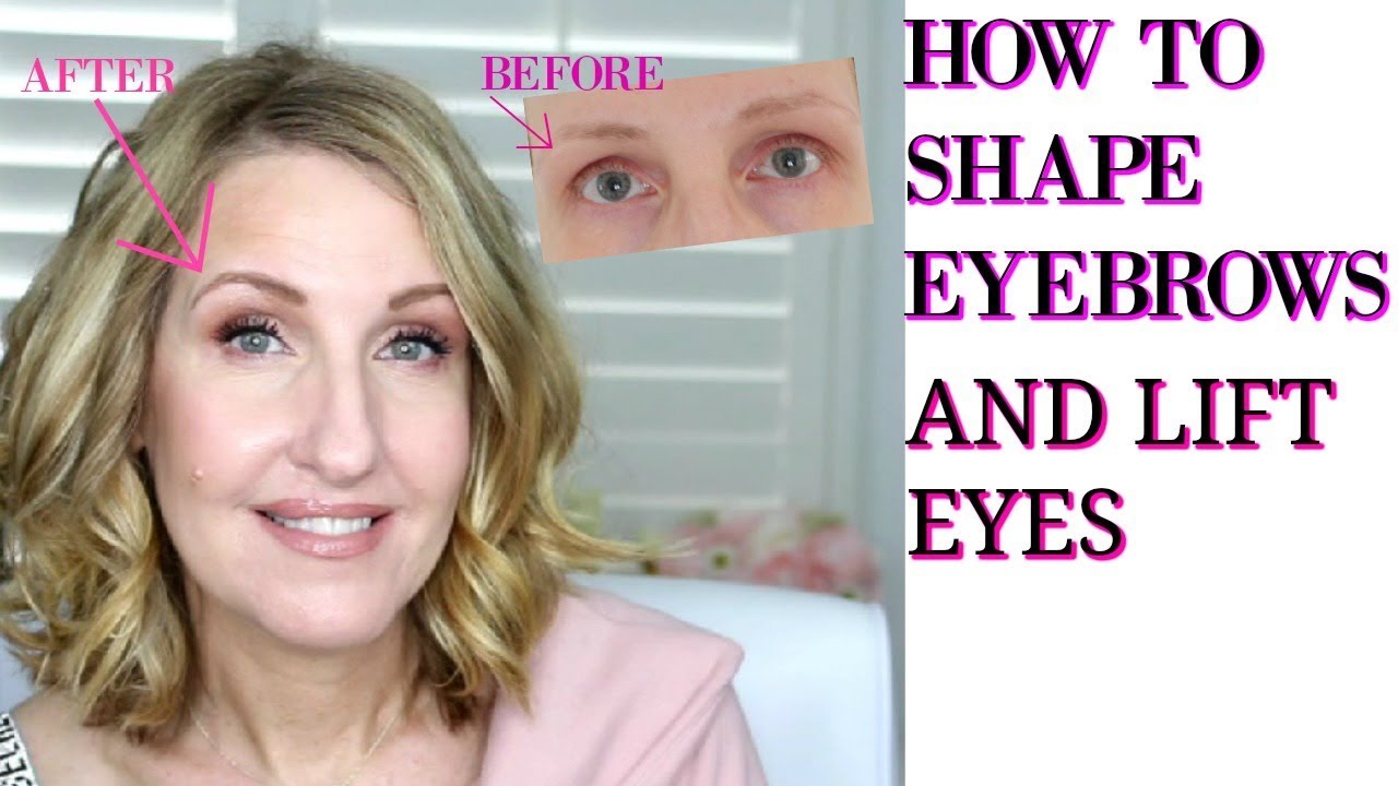 STEP BY STEP EYE BROW TUTORIAL OVER50