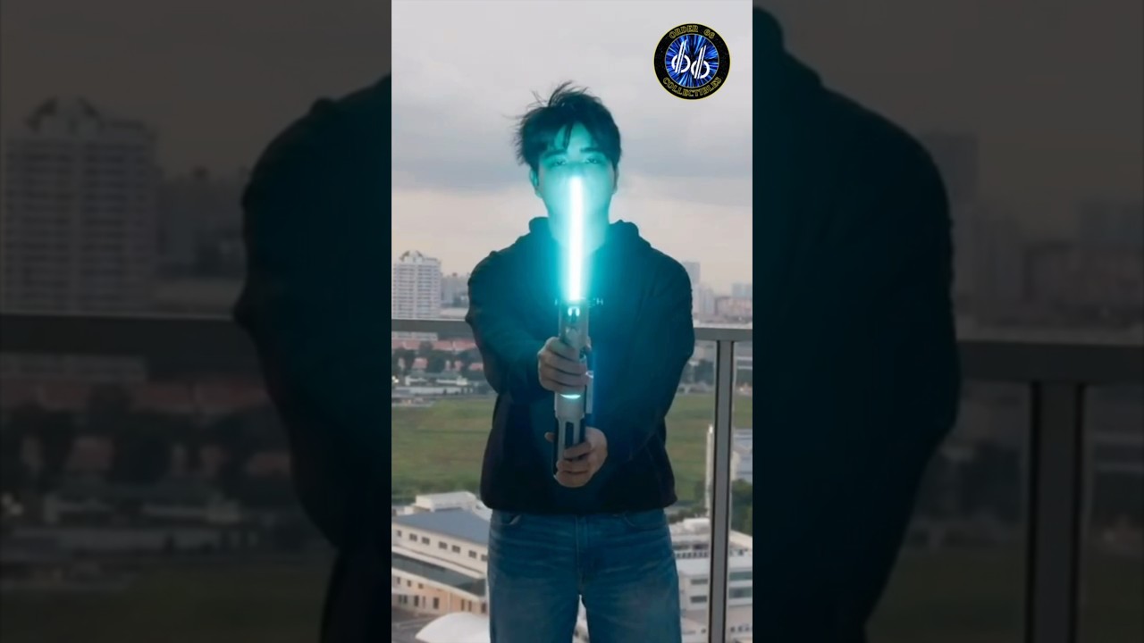 This Real Retractable Lightsaber Is Crazy! #lightsaber #starwars