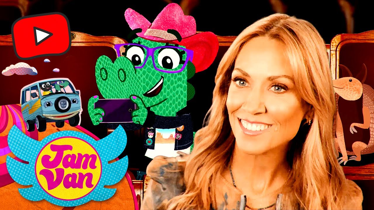 Anne & Lamb Chase An Armadillo with Sheryl Crow | Jam Van