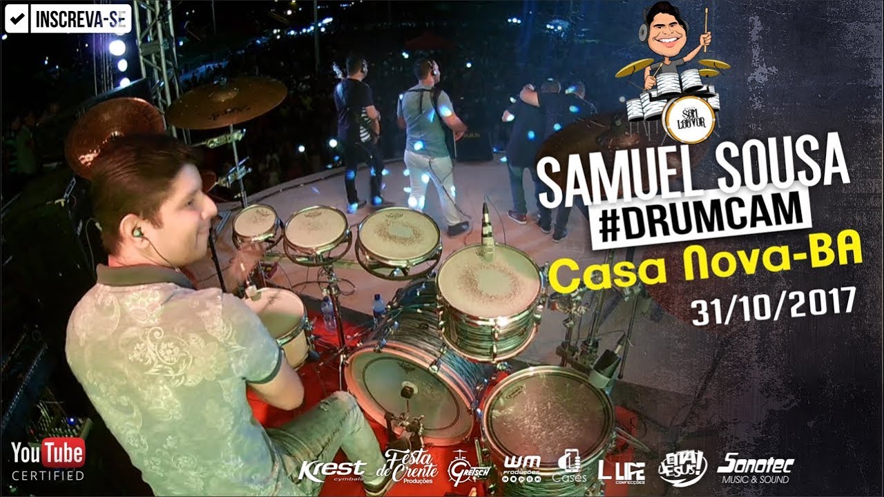 #DrumCam em Casa Nova-BA 31/10/17 - Samuel Sousa