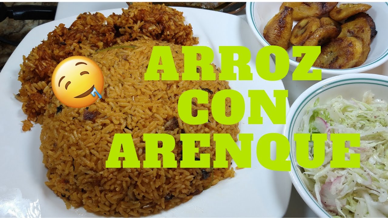 Arroz Con Arenque o Locrio De Arenque