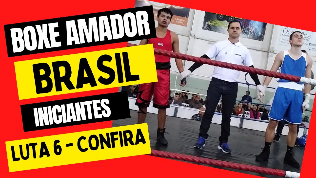 LUTA DE BOXE AMADOR | EXCELLENT BRAZILIAN AMATEUR BOXING FIGHT