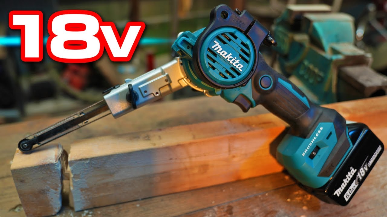 【マキタ】充電式ベルトサンダが凄かった【BS180D】makita 18V Belt Sander