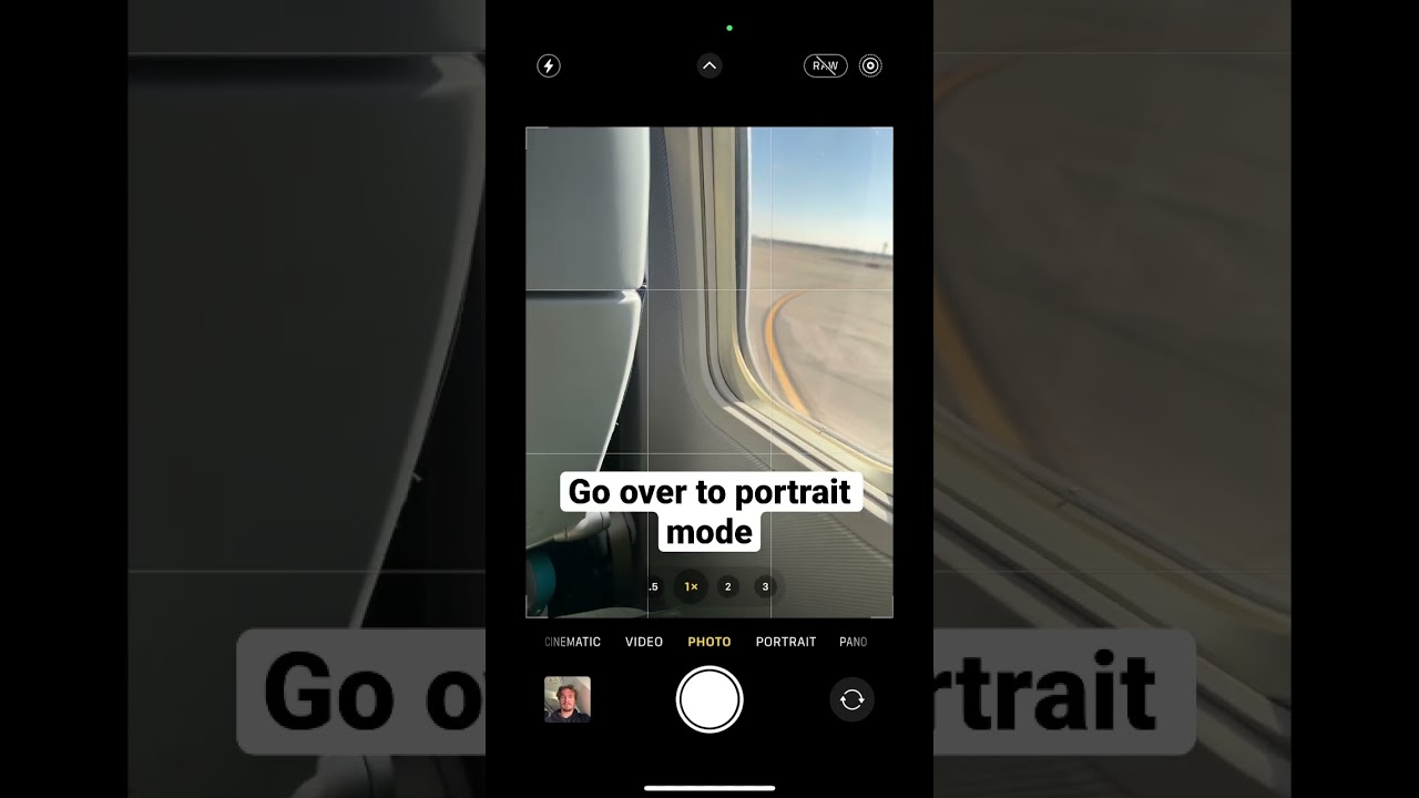 Airplane Photo On Your Smartphone 📱?