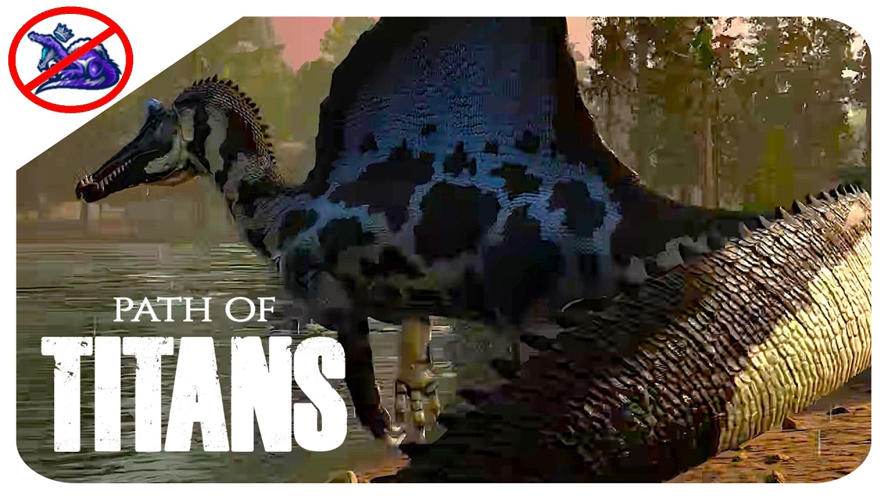 SPINOSAURUS V SPINOSAURUS [NO COMMENTARY] | Path of Titans