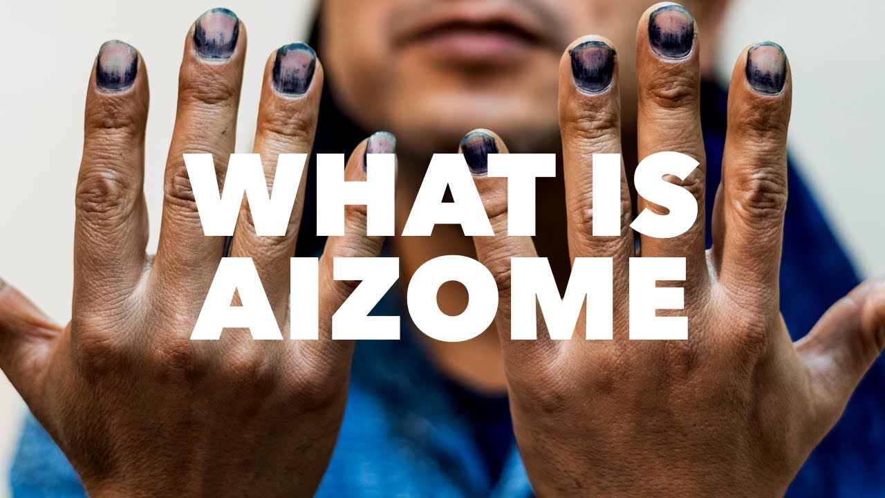 What does 'Aizome' mean?