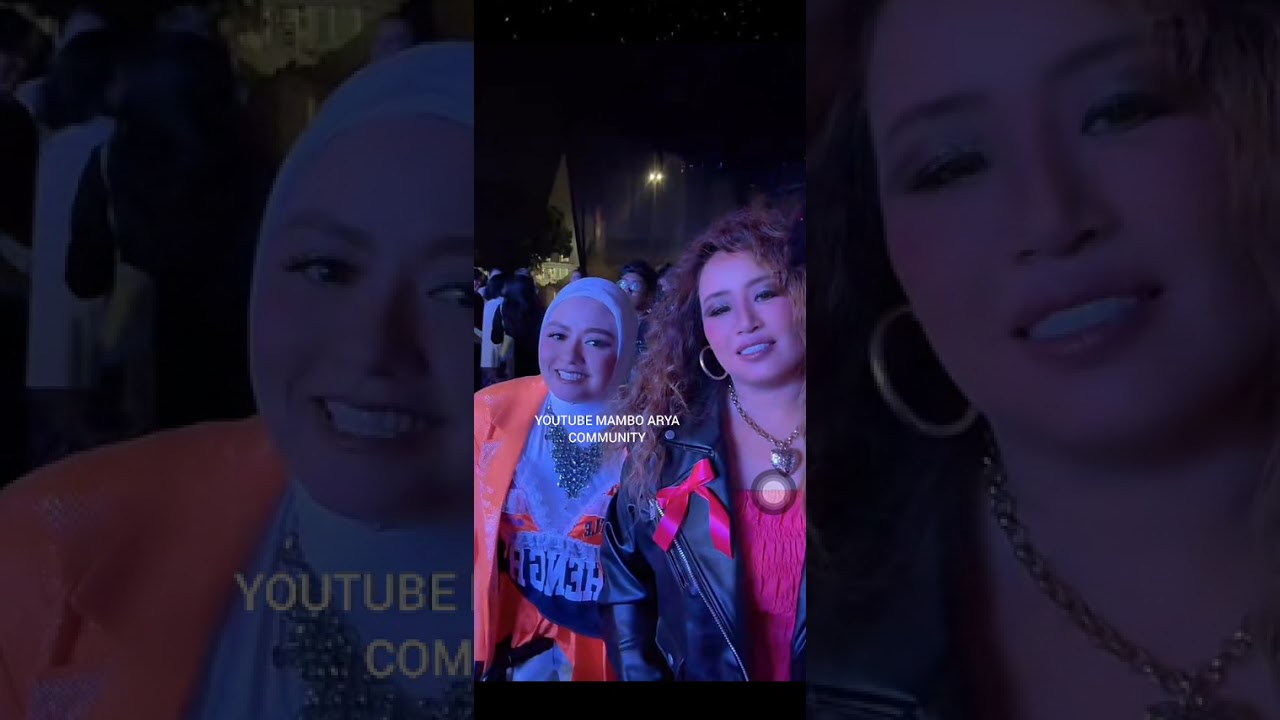 Pinkan Mambo dan Arya Menunggu Giliran Tampil Ketemu Banyak Selebriti, Banyak Fans Arya Minta Foto