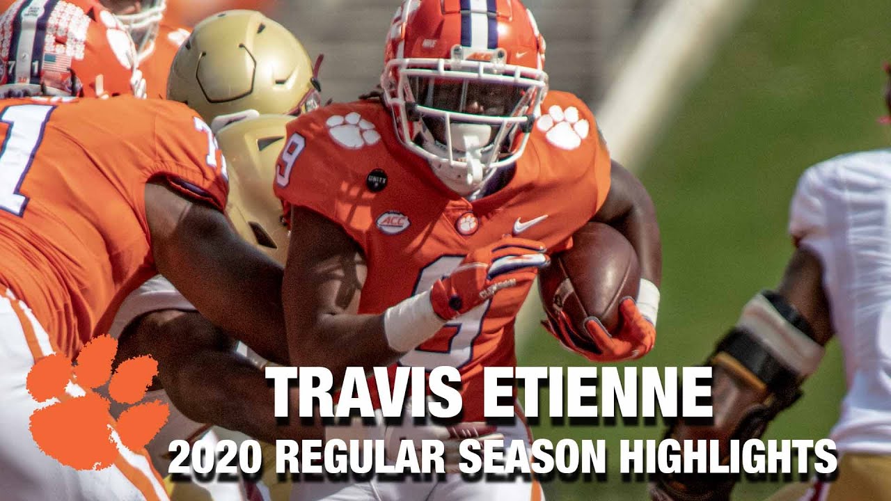 Travis Etienne 2020 Regular Season Highlights | Clemson RB