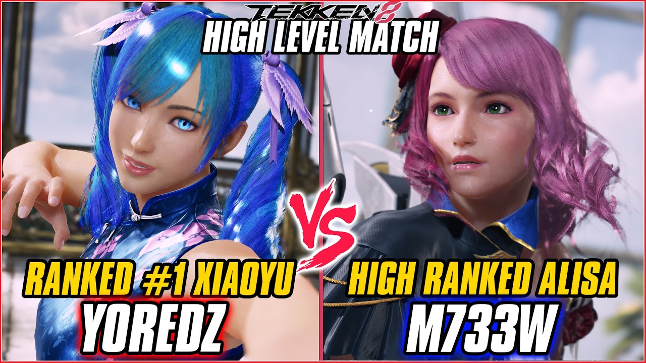 TEKKEN 8 ▰ YOREDZ (#1 Ranked Xiaoyu) vs M733W (Alisa) ▰ T8 HIGH LEVEL GAMEPLAY